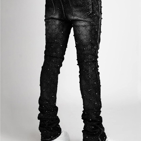 Other - Black Studded Jeans